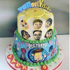 Fgteev Birthday Party Fgteev Birthday Party Cake Boy Birthday Parties Family Cake