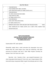 Teks ucapan majlis hari anugerah kecemerlangan pelajar. Teks Ucapan Perasmi Majlis Anugerah Cemerlang Dan Apresiasi Tahun 6 Sk Taman Johor Jaya 5 Flip Ebook Pages 1 4 Anyflip Anyflip