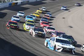 Blaney earned his third career pole with a lap at 191.489 mph in his team penske ford, easily outdistancing kevin harvick on a windy evening. Cars Run Laps During The Monster Energy Nascar Cup Series Kobalt 400 Auto Race At Las Vegas Motor Speedway In Las Vegas Sunday March 12 2017 Miranda Alam Las Vegas Review Journal Las