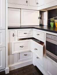 30 Corner Drawers And Storage Solutions For The Modern Kitchen Corner Drawers Best Kitchen Cabinets Interior Design Kitchen
