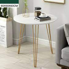 Www.instagram.com/anawhitediymodern rustic x end table plans. H70 White Round Coffee Tables Sofa Side Nested End Table Living Room Ebay