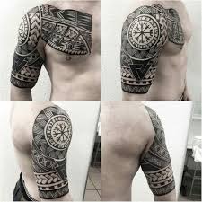 Na Obrazku Muze Byt Jeden Clovek Nebo Vic Lidi Tattoo Pins Norse Tattoo Polinezya Dovmeleri Tribal Dovmeler