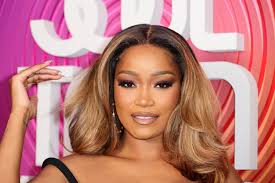 Keke Palmer Shuts Down Instagram In A Gold Balmain Mini Dress