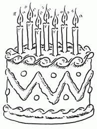 Birthday Cake Coloring Page Preschool Activities Birthday Coloring Pages Coloring Pages For Kids Happy Birthday Coloring Pages