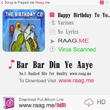 Download Baar Baar Din Yeh Aaye Mp3 Song Baar baar din ye aaye, baar baar dil ye gaaye. download baar baar din yeh aaye mp3 song
