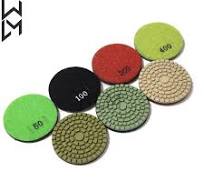 High Quality Wet Copper Resin Bond Diamond Polishing Pucks/Pads for  Concrete Marble Granite Stone