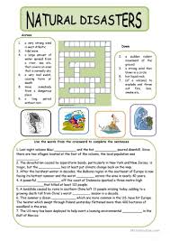 Natural Disasters Worksheet Free Esl Printable Worksheets Made By Teachers Natural Disasters Lessons Natural Disasters Activities Natural Disasters