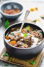 Beef Burgundy Recipe Healthy Slow Cooker Beef Burgundy Recipe Beef Bourguignon