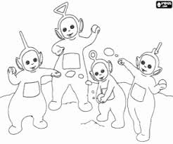 💕 bake something (may need supervision) 🌸 take a bubble bath Teletubbies Coloring Pages Printable Games