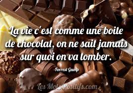 Les Surprises De La Vie Citations Sympa Boite Chocolat Citations De Celebrites