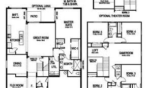 One bedroom typically gets devoted to the owners, leaving another for use as an office, nursery, or guest space. Bedroom House Plans Basement Luxury Floor House Plans 95280