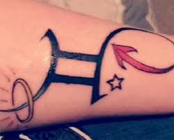 For instance, gemini tattoos containing three triangles are often described as fire, earth, and water. Pin By Rebecca Harris On Tattoos In 2021 Gemini Tattoo Gemini Tattoo Designs Lucky Tattoo