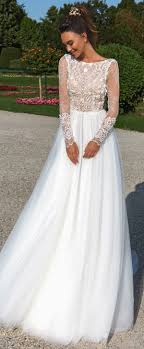 Chic Tulle Lace Bateau Neckline A Line Wedding Dress With Beaded Lace Appliques A Line Wedding Dress Wedding Dresses Online Wedding Dress