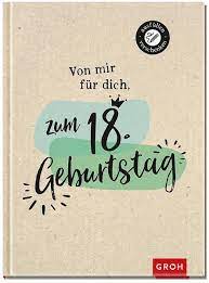 Von Mir Fur Dich Zum 18 Geburtstag Buch Thalia