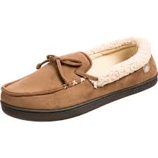 totes isotoner microsuede jared moccasin slippers slippers