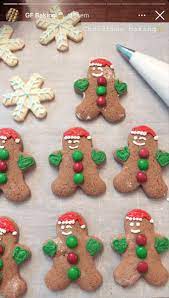 Cookies shouldn't gain much color on top. Pin By Ani On Insta Stories Christmas Cookies Christmas Baking Christmas Mood