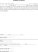 An affidavit is a sworn written statement that can be used in a number of important ways. General Affidavit 1 Download Affidavit Form For Free Pdf Or Word