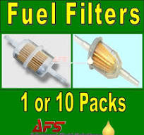 Inline LARGE DIESEL Fuel Filter Universal Fit 6mm 10mm Pipe Car Oil HGV  Plant EB