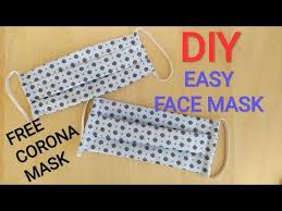 Kendi Maskeni Kendin Yap El Ile Maske Dikimi Corona Maskesi Dikimi Diy Face Mask Dikis Hocam Youtube Maskeler Dikis Kendin Yap