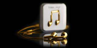 Stainless steel headband with plush memory foam ear cushions. 18 Karat Gold Earbuds Goldgenie International