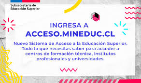 Cronograma sistema de admisión escolar 2021+. Mineduc Lanzo La Plataforma Acceso A La Educacion Superior