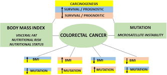 The staggering statistics of colon cancer in the elderly make it a disease that can't be ignored. Impact Of Genetic Mutations And Nutritional Status On The Survival Of Patients With Colorectal Cancer Bmc Cancer Full Text