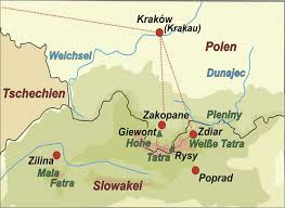 Die nebenstehende karte kannst du gern kostenlos auf deiner eigenen webseite oder reisebericht verwenden. Slowakei Und Polen Trekkingtour Uberschreitung Der Hohen Tatra