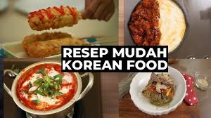 Tren yang ditampilkan berhasil memikat dan membuat banyak orang penasaran. Gampang Banget 4 Makanan Korea Yang Bisa Dibuat Di Rumah Youtube