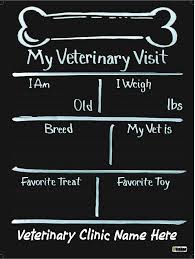 Vet Visit Milestone Boards For You Fur Baby By Cohas Veterinary Technician Gifts Vet Clinics Vet Medicine