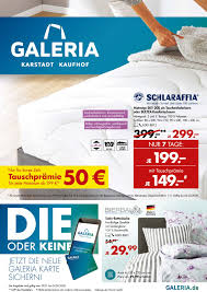 Entdecke 5 aktuelle beco matratzen angebote, aktionen & rabatte bei händlern wie galeria karstadt kaufhof, lidl. Galeria Kaufhof Aktueller Prospekt 29 01 04 02 2020 Jedewoche Rabatte De