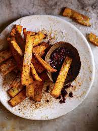 Preheat the oven to 210°c (410°f). Herb And Goats Cheese Polenta Chips Donna Hay