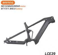 LightCarbon Full Suspension E-MTB Frame Bafang E-Mountain ...