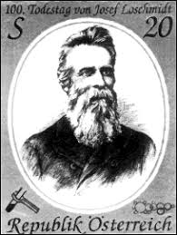 His 1st scientific publication, chemische studien, publ. Jan Josef Loschmidt 1821 1895