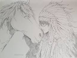 I don't think native had climbing stuff like that ^^. Midorynn On Twitter Inktober Day 3 Todoroki Shouto From A Native American Tribe Chief S Traditional Outfit Inktober