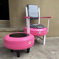 There are a lot of. Nigerian Woman Turns Used Tires Into Elegant Furniture