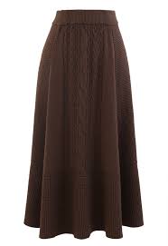 We did not find results for: Braid Texture Soft Knit A Line Midi Skirt In Brown Retro Indie And Unique Fashion