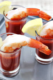 Cold shrimp cocktail appetizer step 1 arrange cold shrimp around a goblet or dish or on a bed of iceberg lettuce leaves. Easy Shrimp Cocktail Appetizer Recipe Home Cooking Memories