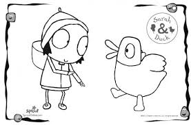 Sarah Duck Dancing Sarah Duck Coloring Books Coloring Pages