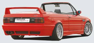 Alte bosch verteilerkappe mit der nummer 1 235 522 059 an. Rieger Heckflugel Breitbau Ii Fur Bmw 3er E30 Cabrio Heckansatze Aerodynamik Auto Tuning Tuning Parts24 De