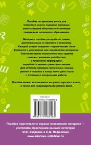 дидактическая тетрадь по русскому языку полникова 4 класс скачать Kniga Polnyj Kurs Russkogo Yazyka 4 Klass Uzorova Nefedova Kupit Knigu Chitat Recenzii Isbn 978 5 17 098556 2 Labirint