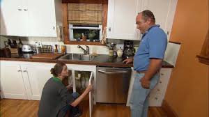 how to install a new dishwasher to a