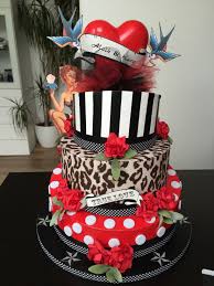 Rockabilly Torte Hochzeitsgeschenk Diy Idee Rockabilly Hochzeit Hochzeitsgeschenk Hochzeit Deko