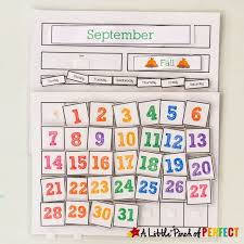 These are some of our most popular printables! Cute Free Printable Calendar For Home Of School With Kids