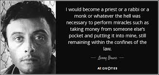 100 QUOTES BY LENNY BRUCE [PAGE
