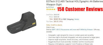 Ar 15 Scopes Eotech 512 A65 Tactical Holographic Aa
