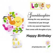 Happy Birthday Greetings For Granddaughter Quotes About Granddaughters Birthday Inspirational Quotes For Granddaughter Granddaughter Birthday Birthday Greetings For Facebook Birthday Wishes Greetings
