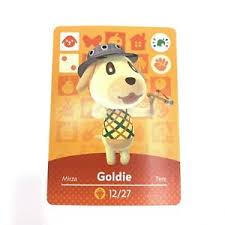 Nintendo animal crossing amiibo festival card goldie by nintendo playstation 4 $18.99. Goldie Animal Crossing New Horizons Amiibo Card Amiibo Festival Nintendo Ebay