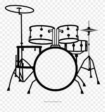 Drum sticks musical instrument accessories. Drum Kit Coloring Page Drums Clipart Full Size Clipart 3803760 Pinclipart