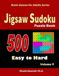Each puzzle has a unique solution which can be completed using simple logic. Jigsaw Sudoku Puzzle Book 500 Easy To Hard Keep Your Brain Young Paperback Sundog Books