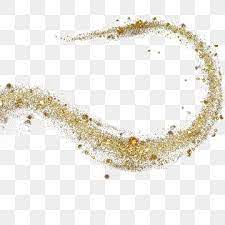 Gold Creative Glitter Texture Decoration Arc Surround Golden Powder Pontos De Ouro Luzes Bokeh Brilho Png